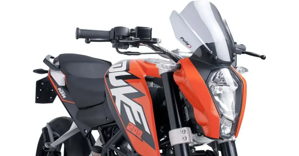Tuulilasi, kevyesti tummennettu, Puig 6275H, KTM DUKE 2011-2016 Edullinen