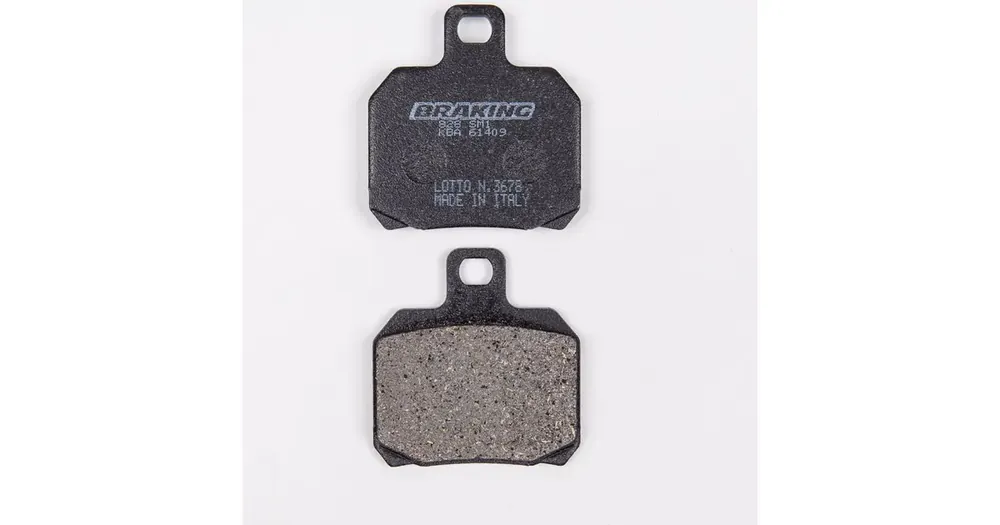 Braking Semi Metallic 828SM1 -jarrupalat Alkuperäinen
