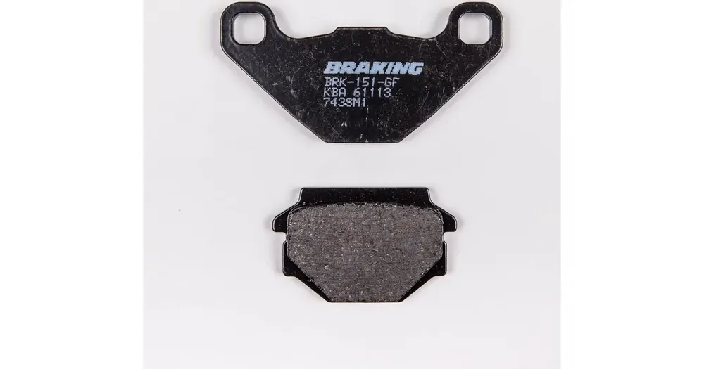 Braking Semi Metallic 743SM1 -jarrupalat Loppuunmyynti