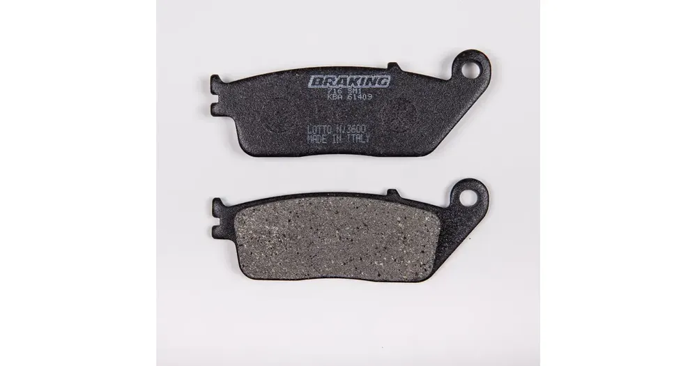Braking Semi Metallic 716SM1 jarrupalat Nopea Toimitus