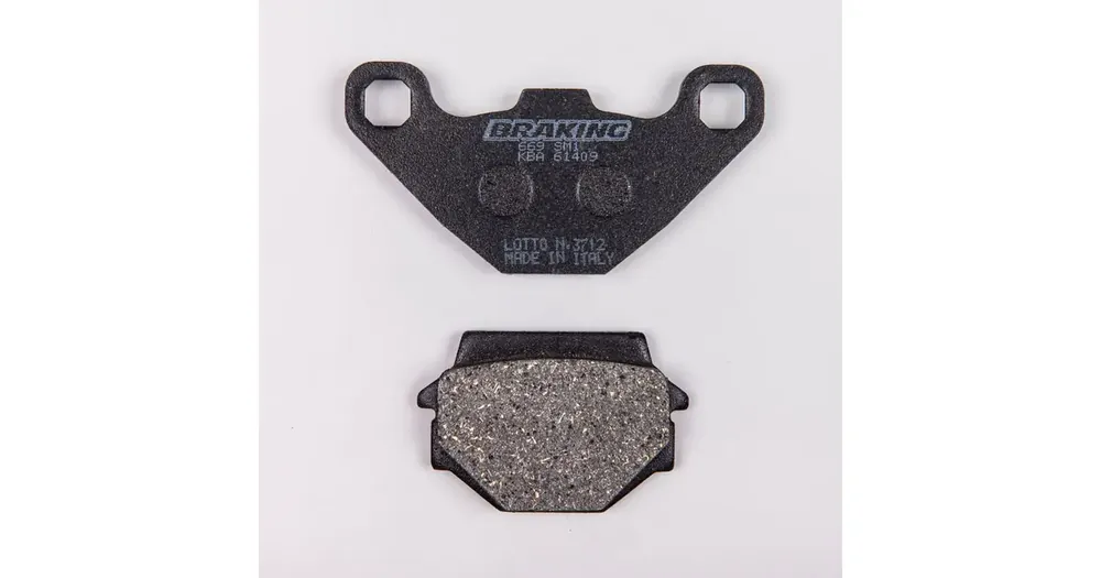 Loppuunmyynti Braking Semi Metallic 669SM1 -jarrupalat