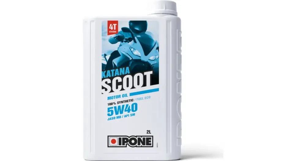 IPONE Katana Scoot synteettinen 5W40 4T 2L moottoriöljy Kausialennus