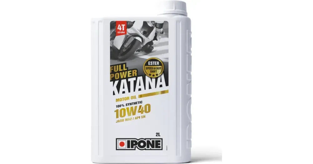 IPONE Katana Full Power synteettinen 4T 10W40 2L moottoriöljy Alennus
