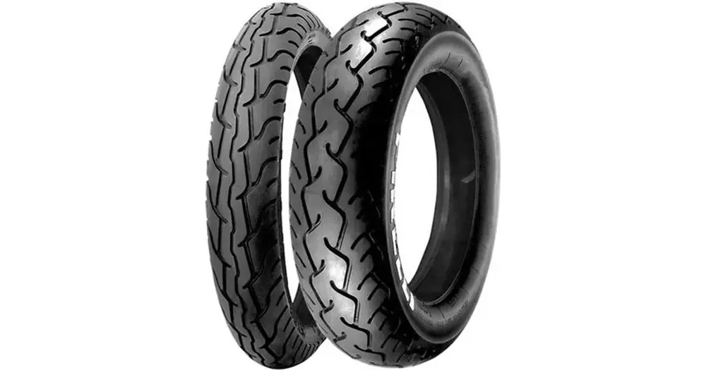Alkuperäinen PIRELLI 90/90-19 MT66 ROUTE 52H TL M/C eturenkaan moottoripyörän katurengas
