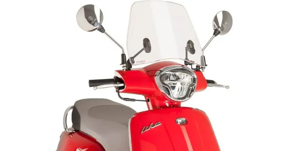 Alkuperäinen Tuulilasi, läpinäkyvä, Puig Traffic, Kymco Like 50 / Like 125