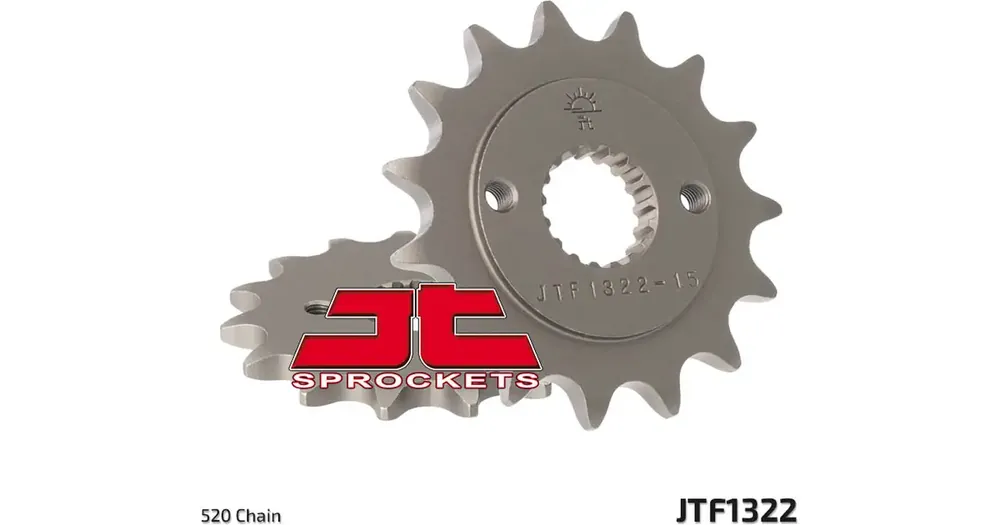 Etuhammasratas 520 14 hammasta 21.2 / 23.8mm JT Sprockets JTF1322 Tilaa Nyt