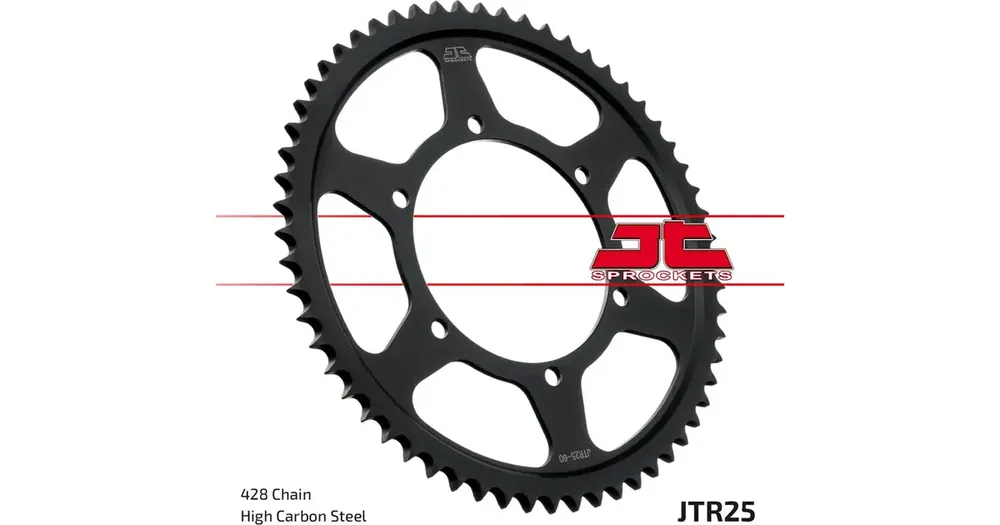 Takaratas 428 60 hammasta JT Sprockets JTR25 Erikoistarjous