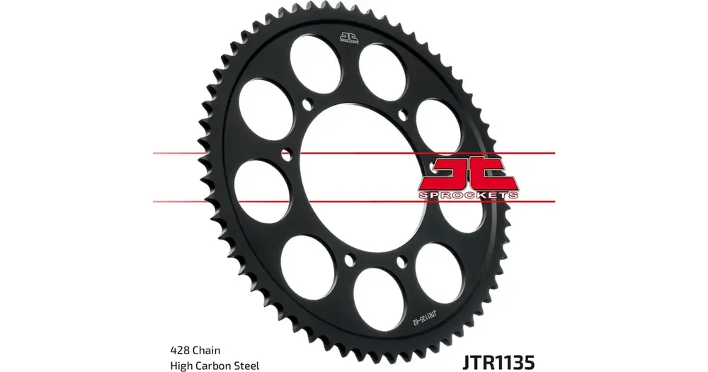 Takaratas 428 62 hammasta JT Sprockets JTR1135 Suosittu