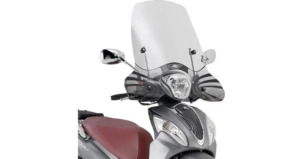 Tuulilasi 46x68cm kirkas Kappa Kymco People One 125 Vain Rajoitetun Ajan