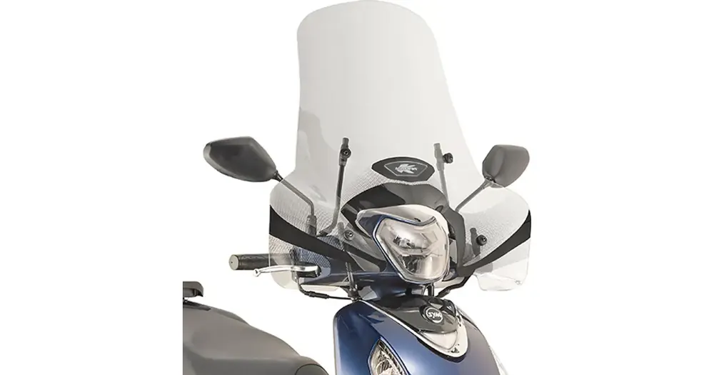 Tuulilasi 49x66cm kirkas Kappa Sym HD, Symphony / Kymco People S 300 / Piaggio Medley Tehdashinta