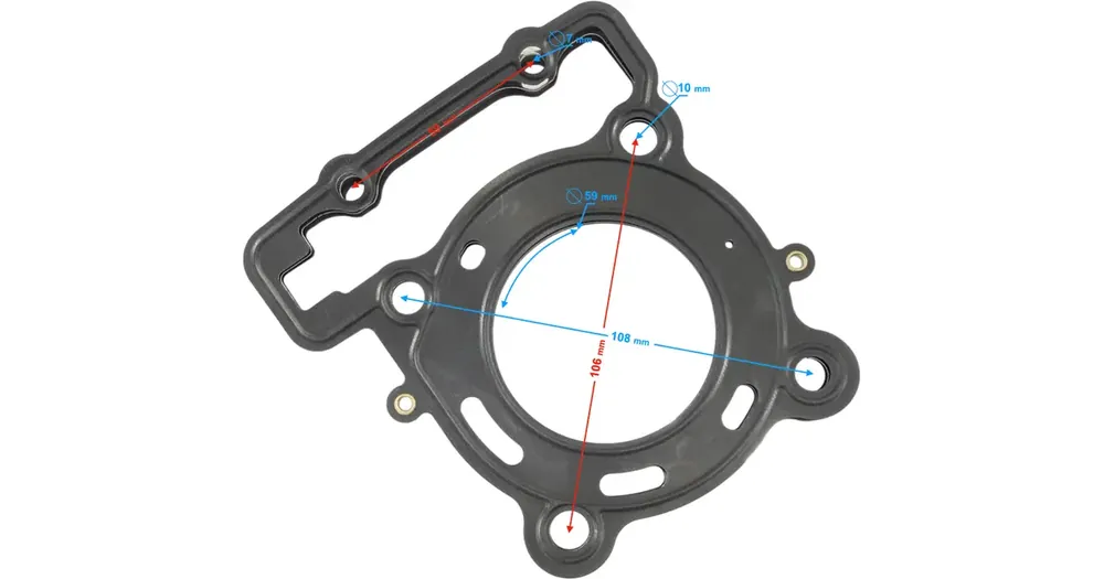 Rajoitettu Tarjous Sylinterikannen tiiviste Barton Blade-R / Lexmoto LXR / Taro GP1
