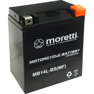 Kuuma Tarjous Moretti Parts MB14L-BS (YTX14L-BS) geeliakku 12V 12Ah 133x89x164mm