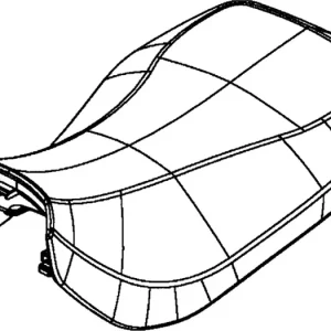 Alennus Kymco MXU 550 / 700 -istuin