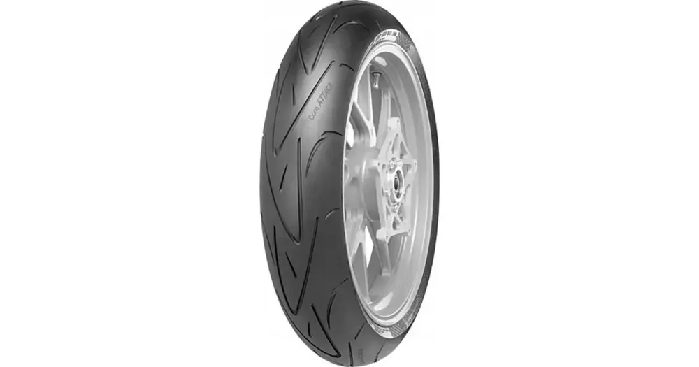 Continental 120/70ZR17 CONTISPORTATTACK (58W) TL M/C eturenkaan moottoripyörän katurenkaat Pikatoimitus