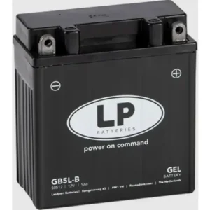 Landport GB5L-B geeliakku 12V 5Ah 120x60x130mm 60CCA Tehdashinta