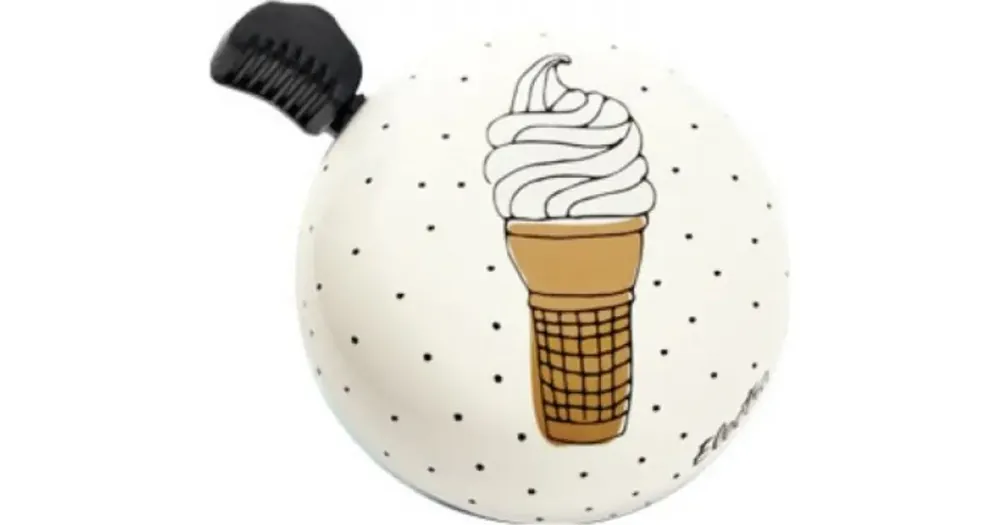 Edullinen Hinta Electra ice cream -pyöränkello, kermanvärinen 528343