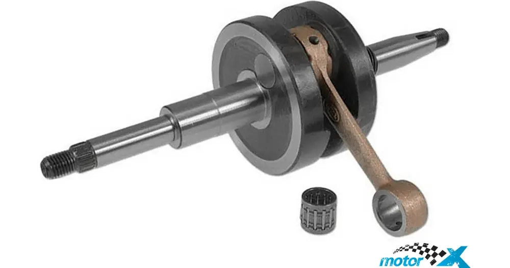 Lähetetään Heti Kampiakseli, männäntappi 12mm, Motoforce Standard Peugeot pysty (ei Euro 2)