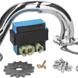 Vain Rajoitetun Ajan Virityssarja, 101 Octane Premium, kromattu imusarja, Aprilia RX, SX / Derbi Senda / Gilera RCR, SMT 50 18- Euro4 (D50B)