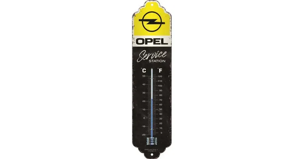 Tilaa Nyt Lämpömittari Opel Service Station Nostalgic Art 80345