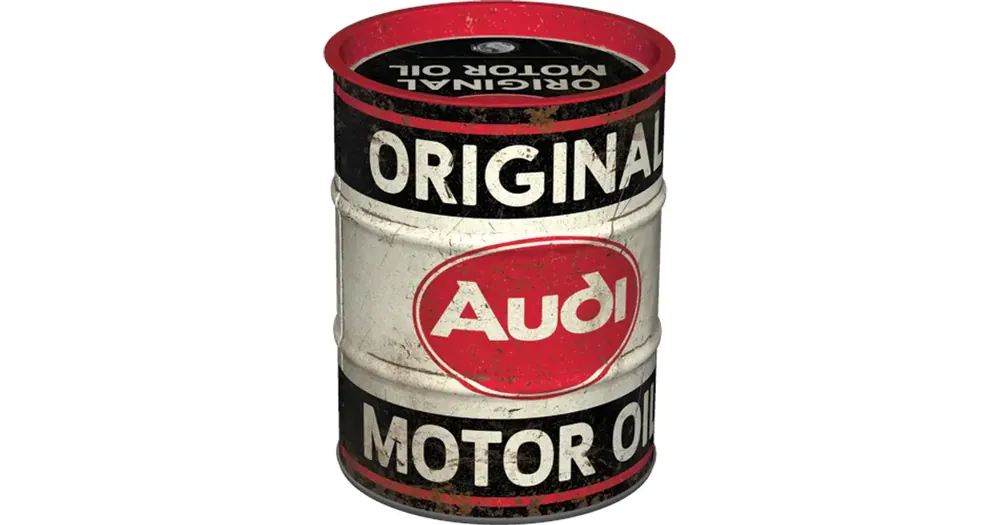 Tilaa Heti Säästölipas tynnyri Audi Original Oil Nostalgic Art 31511