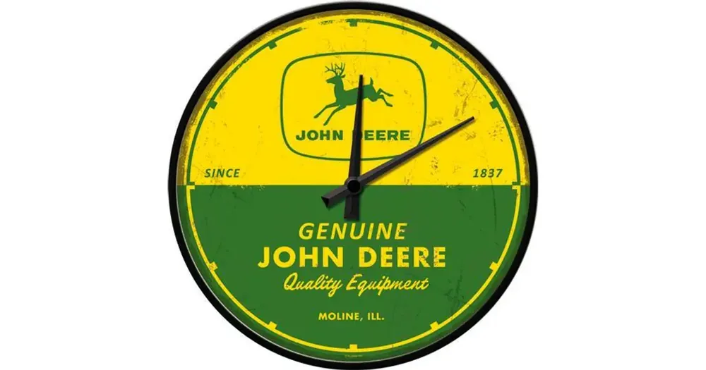 John Deere seinäkello Nostalgic Art 51206 Viimeinen Mahdollisuus