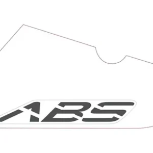 Zontes 310T ajoneuvotarra lokasuojan oikea "ABS" Aito