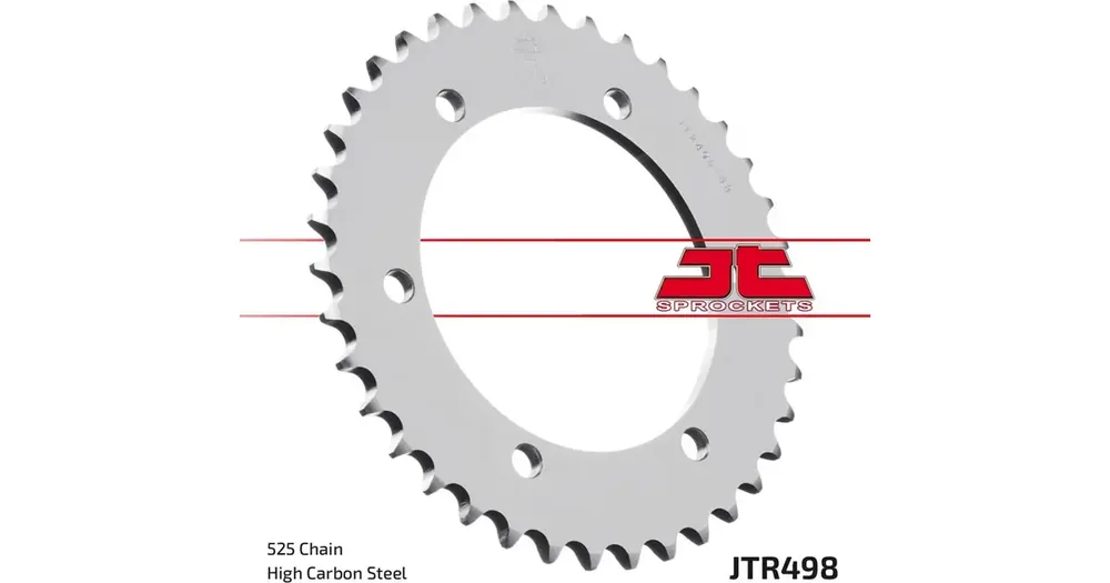 Eniten Myyty Takaratas 525 40 hammasta JT Sprockets JTR498