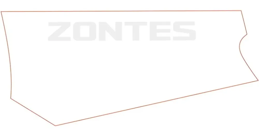 Viikonlopputarjous Zontes U 125 vasen sivutarra