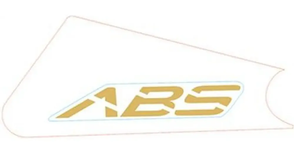 Edullinen Tarra "abs" etulokasuojaan oikea Zontes 310V