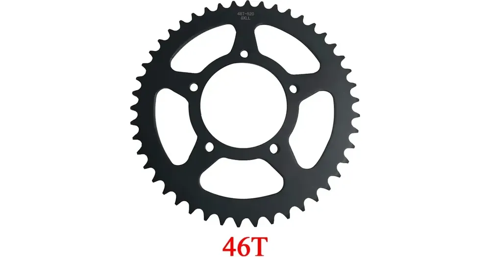 Halpa Takaveto takaratas 520 46 hammasta Zontes Z2 125