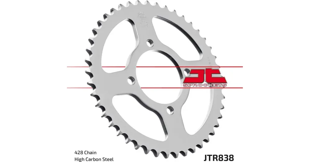 Takaratas 428 39 hammasta JT Sprockets JTR838 Alennettu Hinta