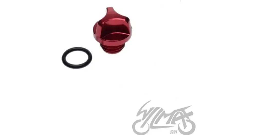 Vain Tänään Öljyntäyttökorkki, M16x2 mm, punainen, Minarelli AM