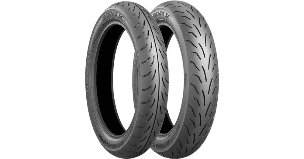 Bridgestone 130/70-13 SC 63P RFD TL -skootterin rengas, taka Ilmainen Palautus