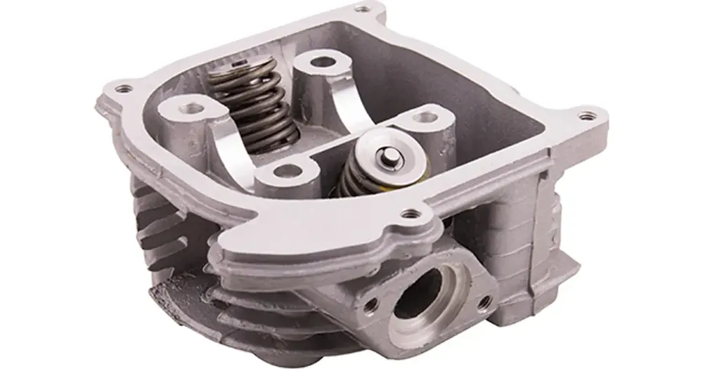 Merkkituote Sylinterikansi, täydellinen 47.00mm 80cc ilman EGR ää, vakio venttiilit Moretti Parts 139QMB/QMA (GY6 50) 4T