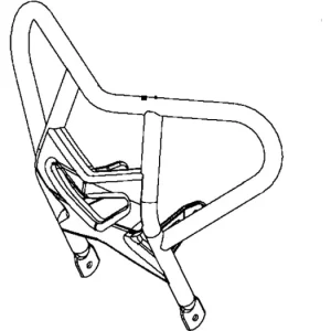 Ilmainen Palautus Etupuskuri Kymco Maxxer 250 / 300