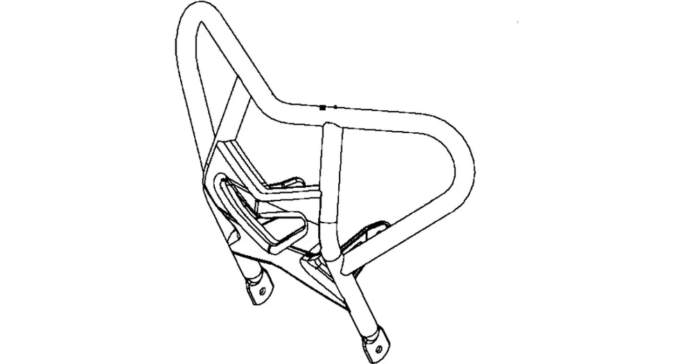 Ilmainen Palautus Etupuskuri Kymco Maxxer 250 / 300