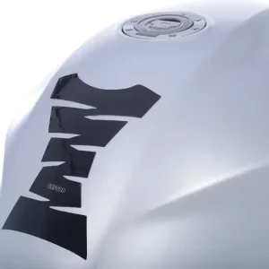 Tankpad-vinyyli, musta, Oxford Jagged Tank Pad Superhinta
