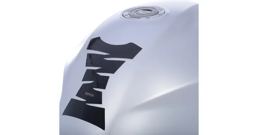 Tankpad-vinyyli, musta, Oxford Jagged Tank Pad Superhinta
