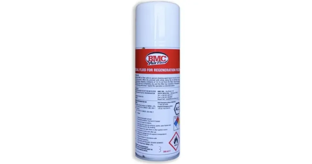 Tehdashinta BMC Air Filter WAFLU200 ilmansuodattimen kyllästysöljy spraypullossa 200 ml