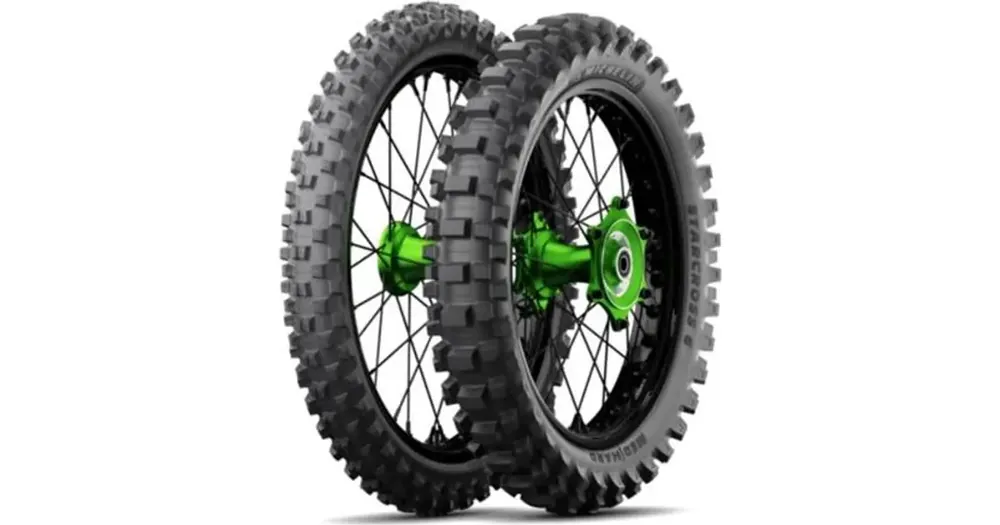 Suosittu Michelin 80/100-21 STARCROSS 6 MEDIUM HARD 51M NHS TT M/C eturengas, offroad-moottoripyörän rengas