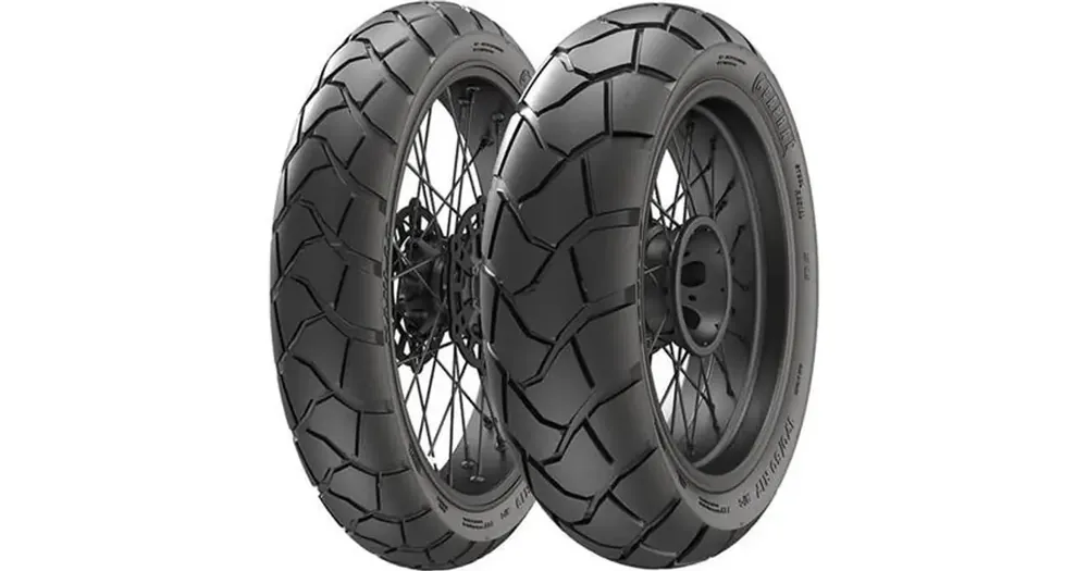 Uutuus Anlas 120/70R19 CAPRA R 60V TL M/C eturengas, dual-moottoripyörän rengas