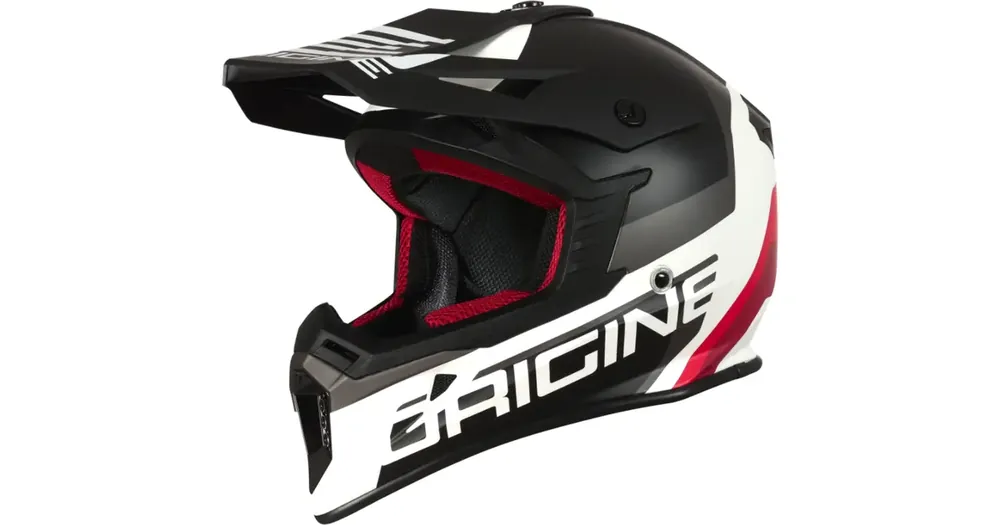 Kampanjahinta Kask offroad Origine Hero MX Matta Musta-Valkoinen