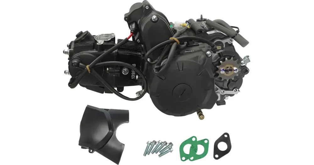 Moottori, täydellinen, 50cc, ilman EGR ää, Moretti Parts 139FMB 50 4T AC Euro 4 Turvallinen Maksu