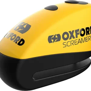 Levyslukko hälytyksellä Oxford Screamer7 Alarm Disc Lock Keltainen - Musta Uusi Kokoelma
