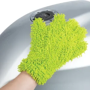 Alennettu Hinta Oxford Microfibre Noodle Wash Glove Green -pesukinnas, mikrokuitu, nuudeli