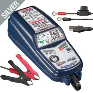 Akkulaturi Optimate 5 Ampmatic 6V 4A 3-160AH / 12V 3A 3-120AH, AGM / GEL / STD / SLI / DEEP CYCLE, SAE Uusi Malli