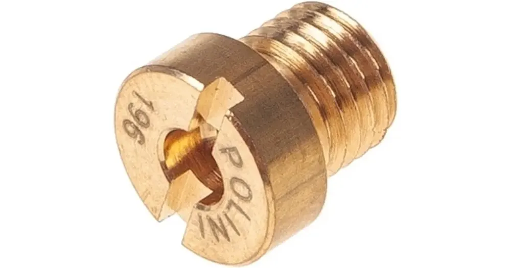 Eniten Myyty Pääsuutin 6mm Polini, Dellorto (PHBE / PHBH / PHBN / PHBL / PHVA / PHVB / VHSA / VHSB / VHSC/ VHST / Mikuni VM 13-16)