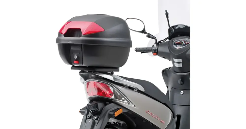 Eniten Myyty Kappa-takalaukun teline KYMCO AGILITY 50/125/150/200 R16 -malleihin, ilman pohjalevyä