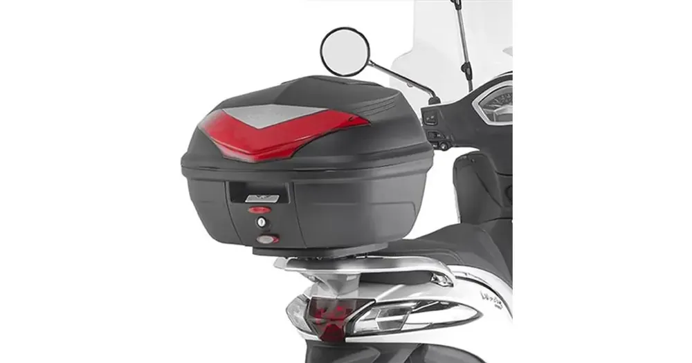 Suoraan Valmistajalta Kappa-keskuslaukkuteline PIAGGIO Liberty 50/125/150 / Liberty 50/125/150 I-GET / Liberty 50/125/150