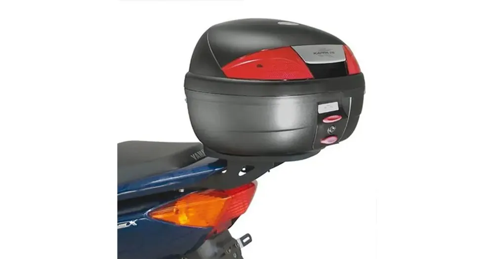 Sertifioitu Kappa takalaukun runko Yamaha Cignus X 125 (04-06), Cignus X 125 (07-15), MBK Flame X 125 (07-12) ( ILMAN POHJALEVYÄ )